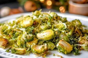 Shredded Brussels Sprouts Pasta
