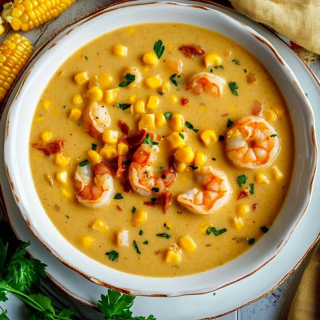 Shrimp and Corn Bisque Recipe New Orleans