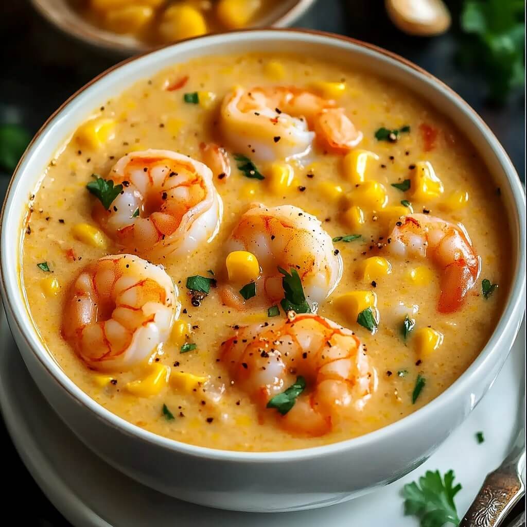 Shrimp and Corn Bisque Recipe