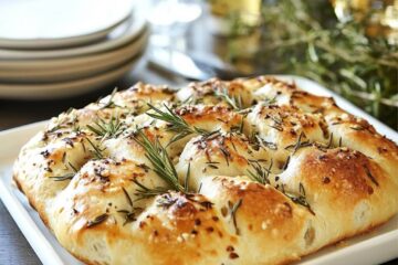 Simple Rosemary Garlic Focaccia Recipe