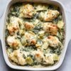 Spinach Artichoke Stuffed Chicken Baked