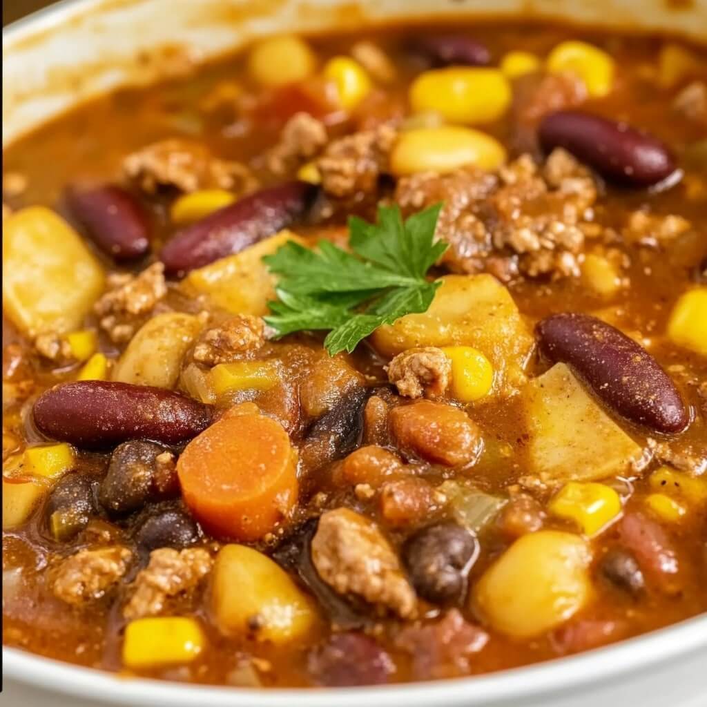 Texas Cowboy Stew Slow Cooker