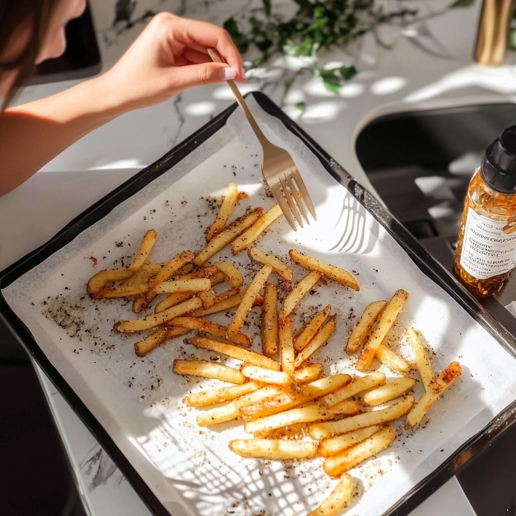 The Secret to Perfectly Crispy Garlic Parmesan Fries