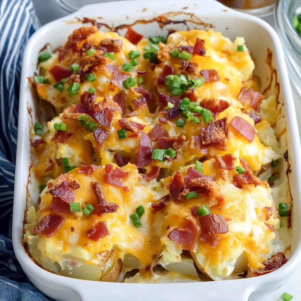 Twice Baked Potato Casserole Recipe Paula Dean