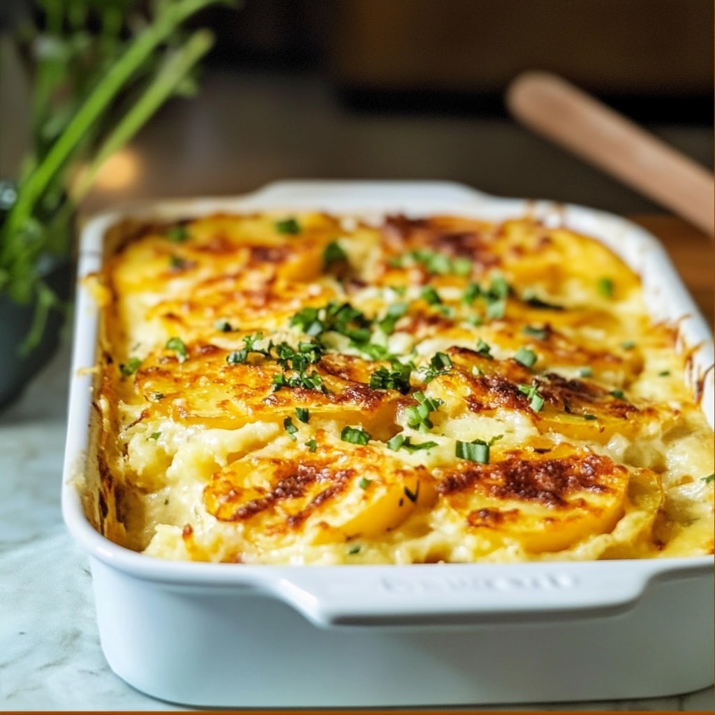Twice Baked Potato Casserole Recipe With Chicken