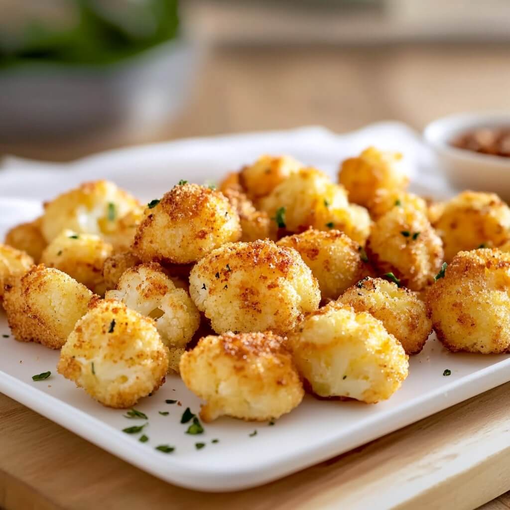 Vegan Crispy Cauliflower Bites