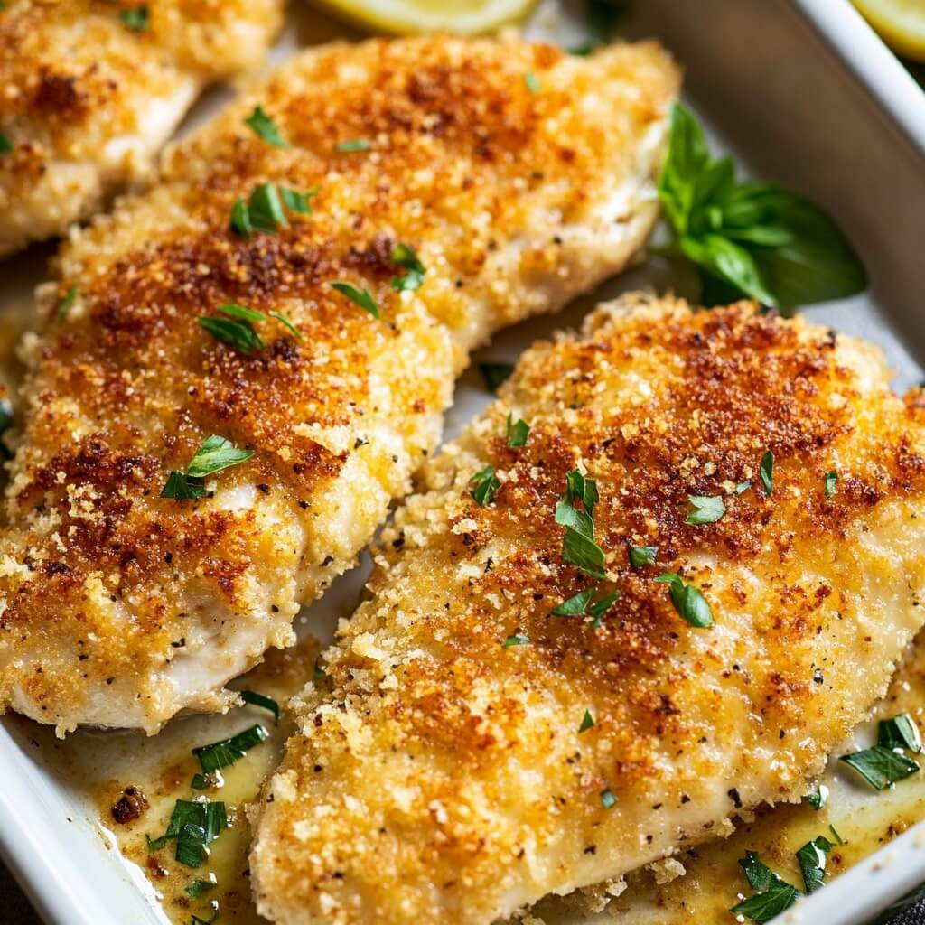 Baked Parmesan Crusted Chicken