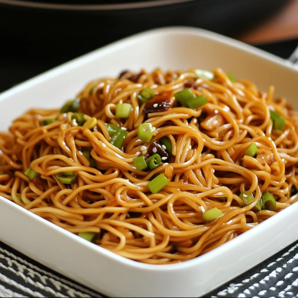 15-Minute Teriyaki Noodles for Dinner