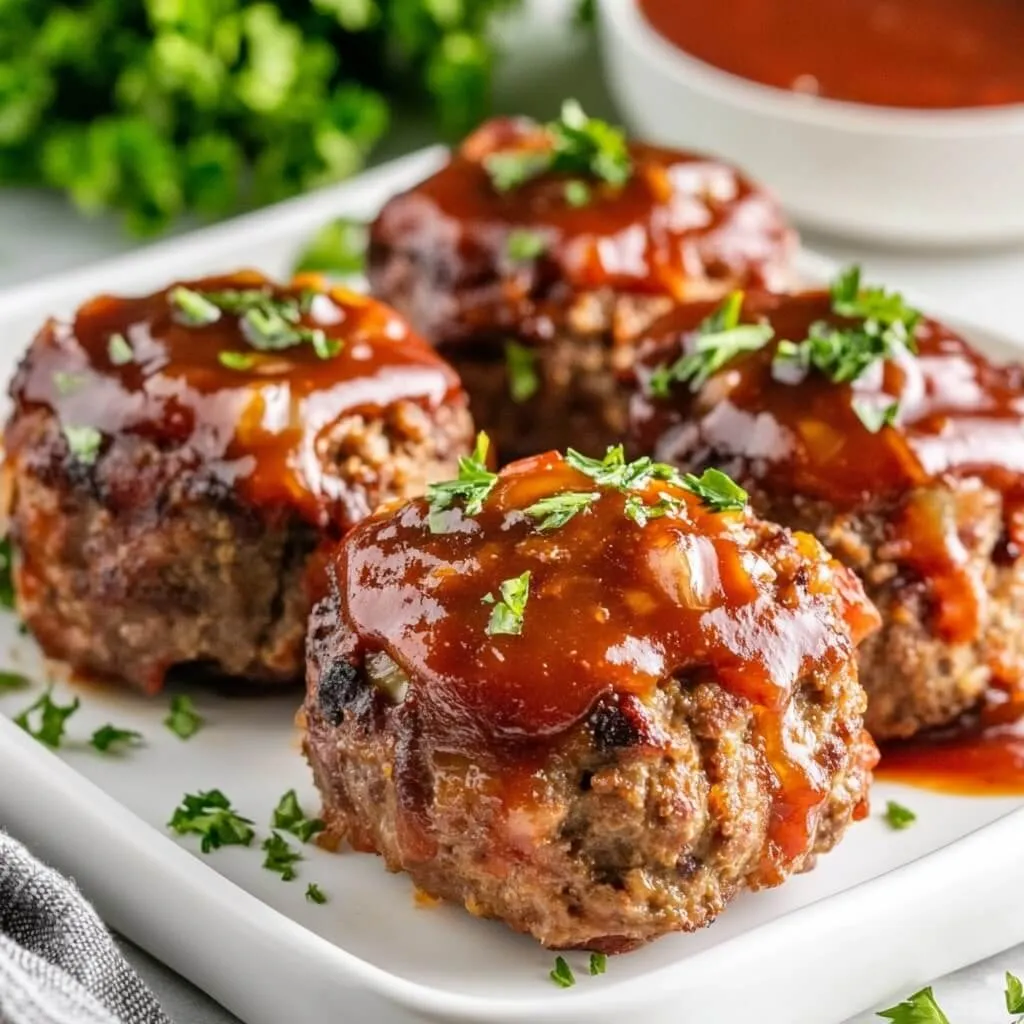 Air Fryer BBQ Bacon Meatloaf