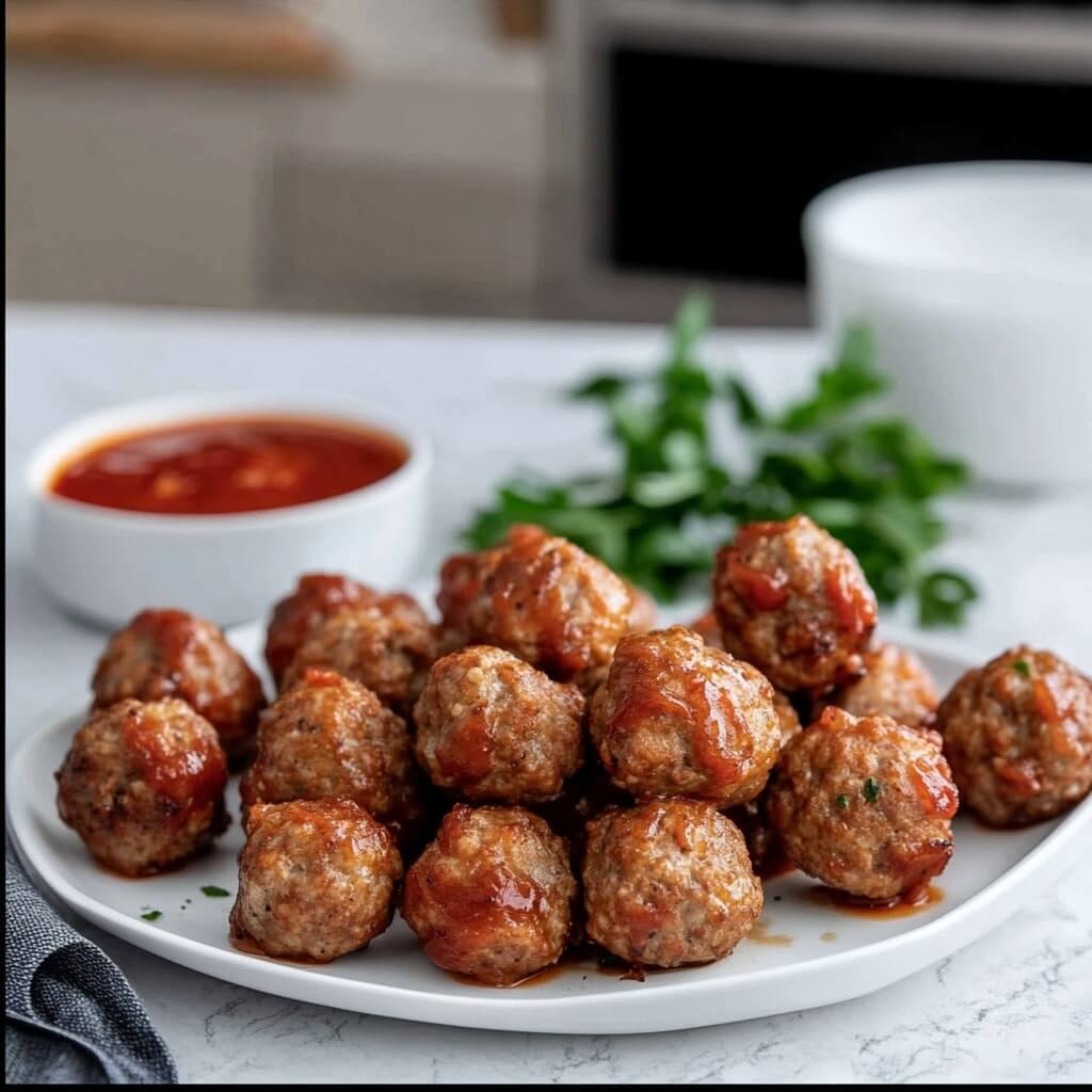 Air Fryer Meatballs