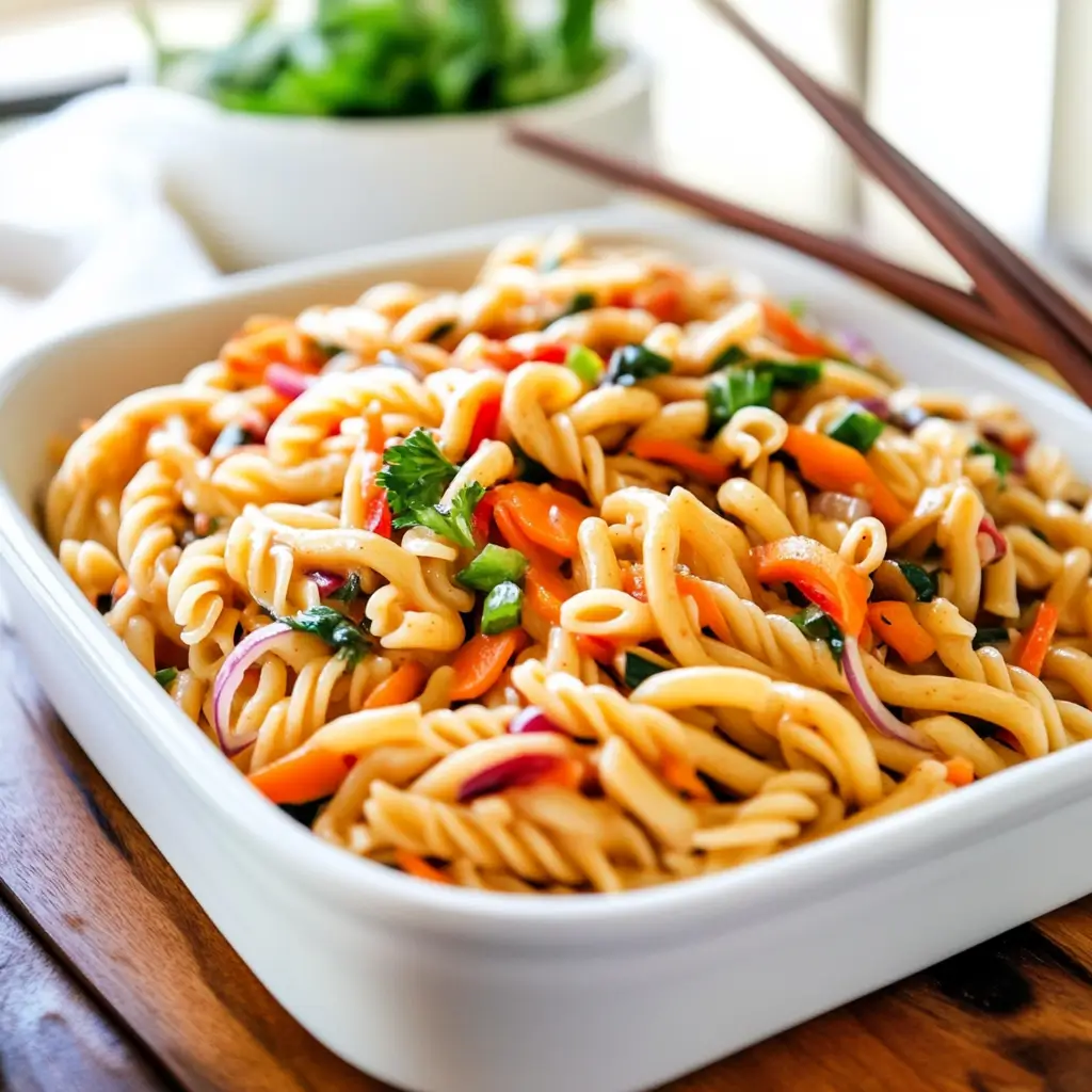 Best Asian Pasta Salad for Summer Parties