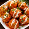 Best Buffalo chicken meatballs recipe