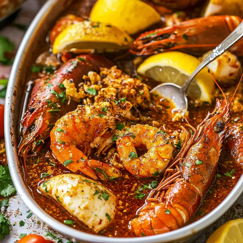 Cajun Seafood Boil with Shrimp, Crab, and Sausage