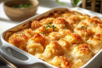 Cauliflower Au Gratin with Gruyère