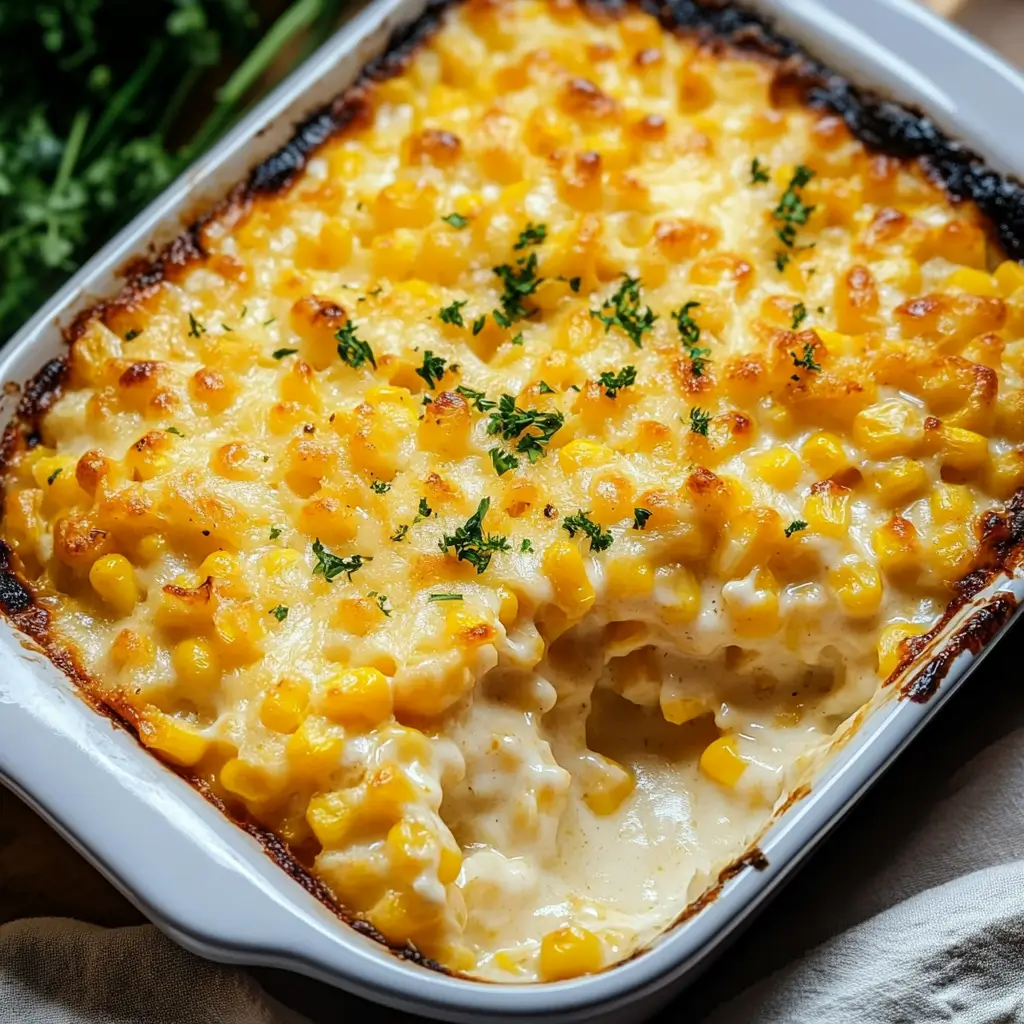 Cheesy, Creamy, and Perfect Cream Cheese Corn Casserole