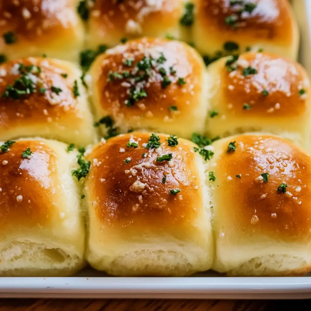 Cheesy garlic rolls recipe