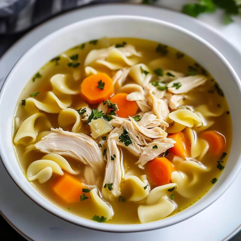 Chicken Noodle Soup Comfort in a Bowl