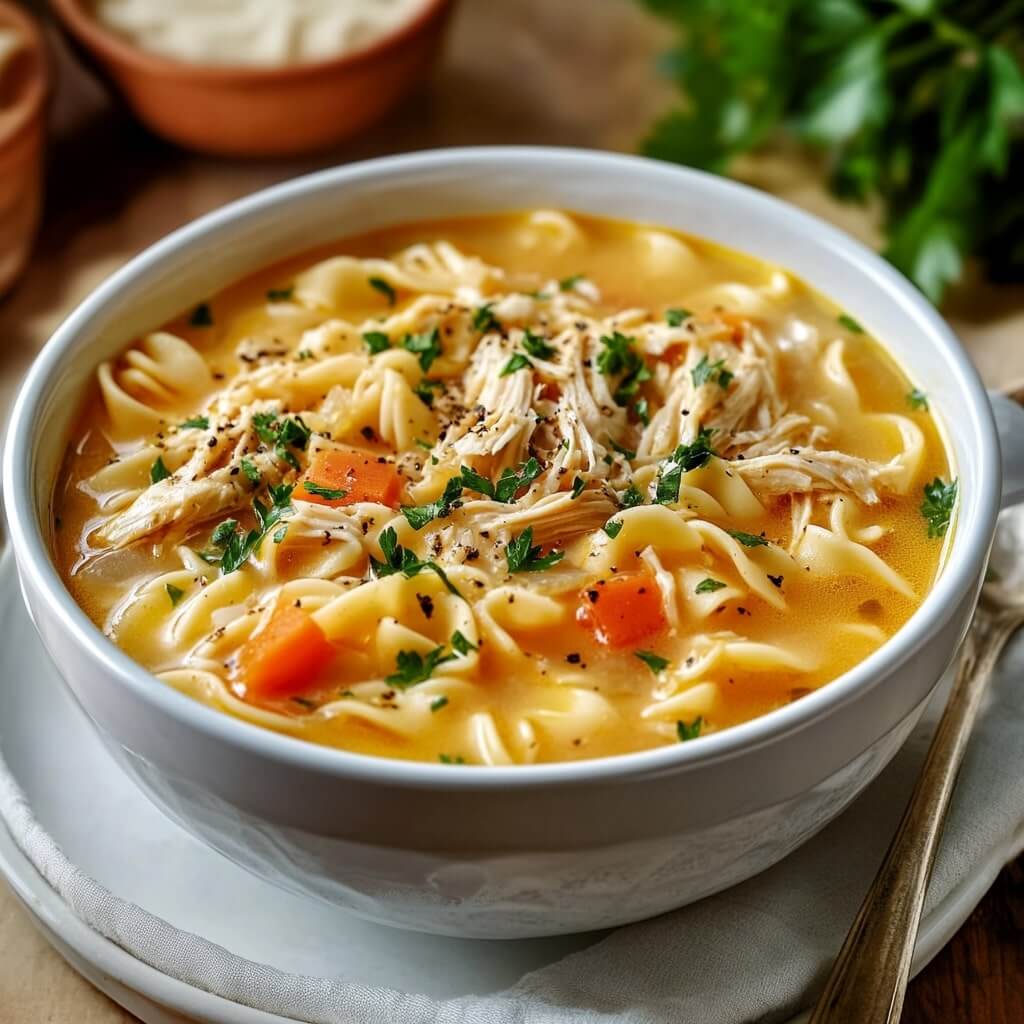 Chicken Noodle Soup – Simple & Delicious