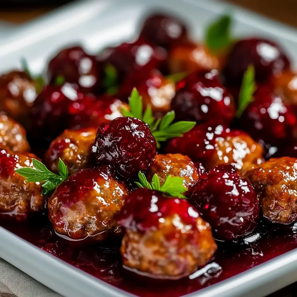 Christmas Cranberry Meatballs A Festive Recipe