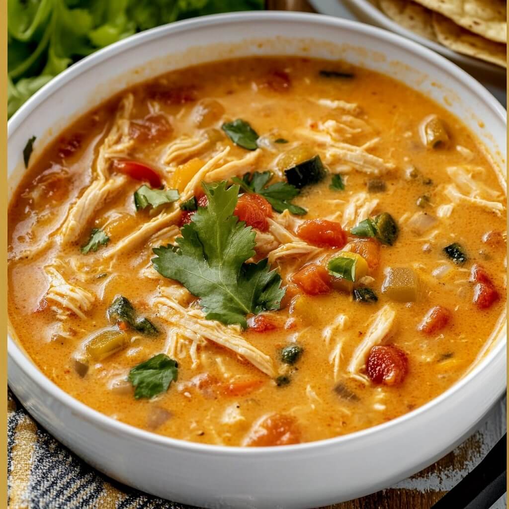 Comforting Chicken Tortilla Soup for Cold Nights
