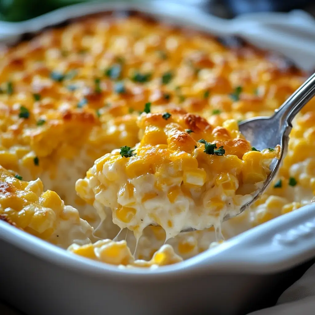 Cream Cheese Corn Casserole Recipe