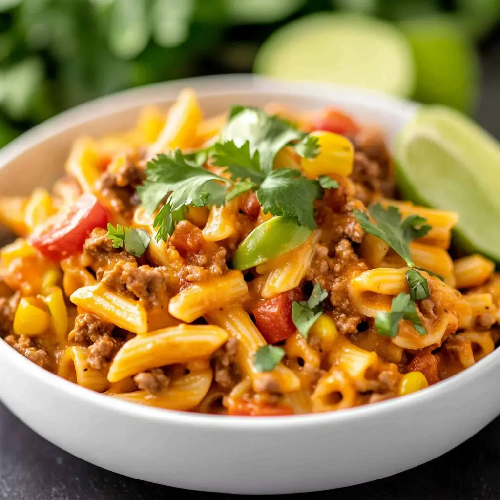 Creamy Instant Pot Taco Pasta for Busy Nights