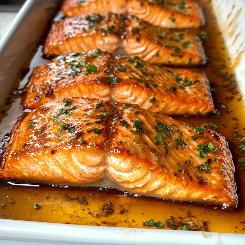 Crispy Honey Butter Salmon