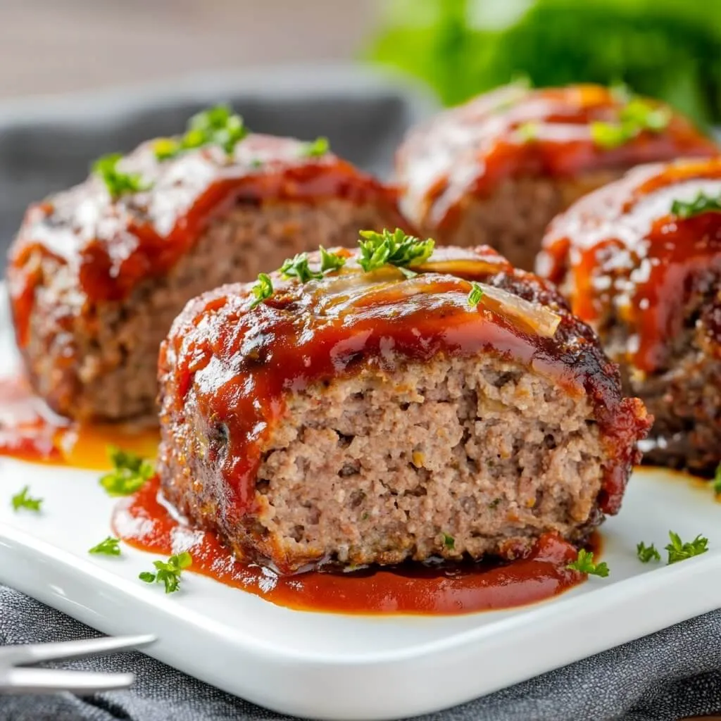 Quick and Easy Air Fryer Mini Meatloaf