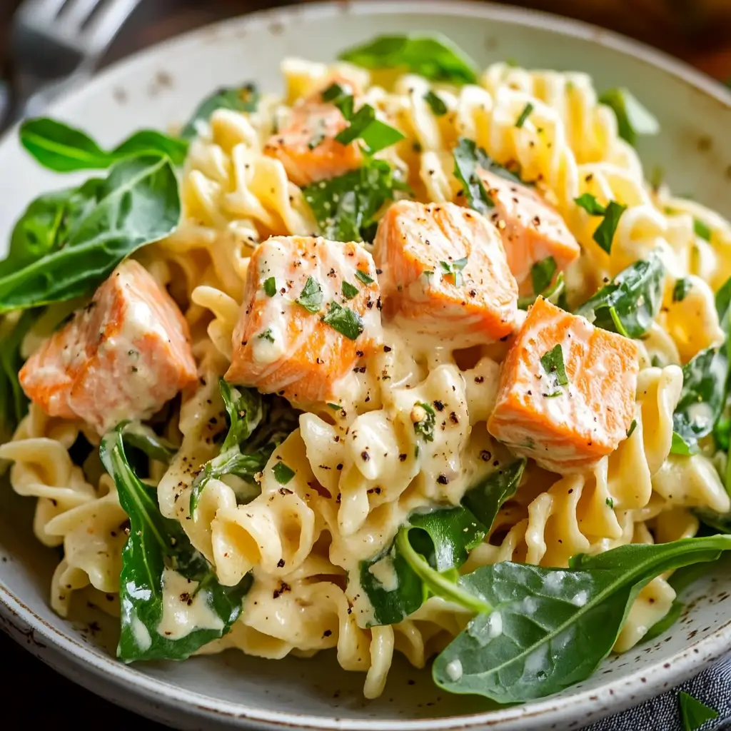 Easy Creamy Salmon Pasta in 30 Minutes