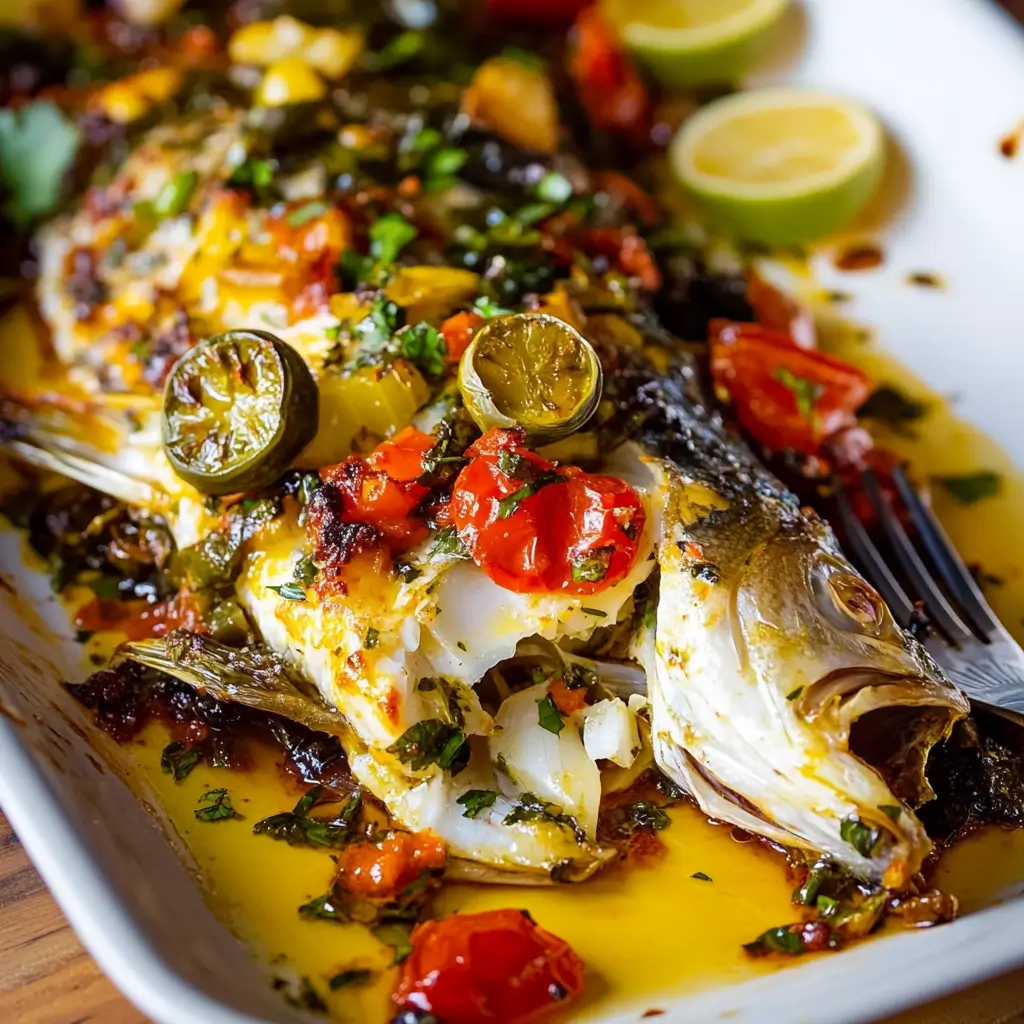 Easy Mediterranean Baked Fish Recipe