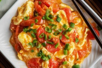 Flavorful Chinese Tomato Egg Stir Fry Recipe