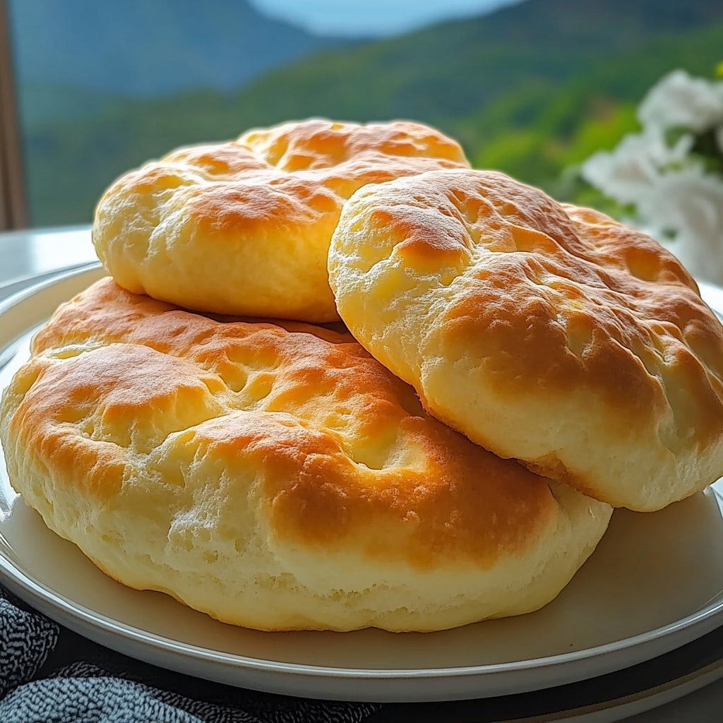 Fluffy Cottage Cheese Cloud Bread for a Healthy Snack