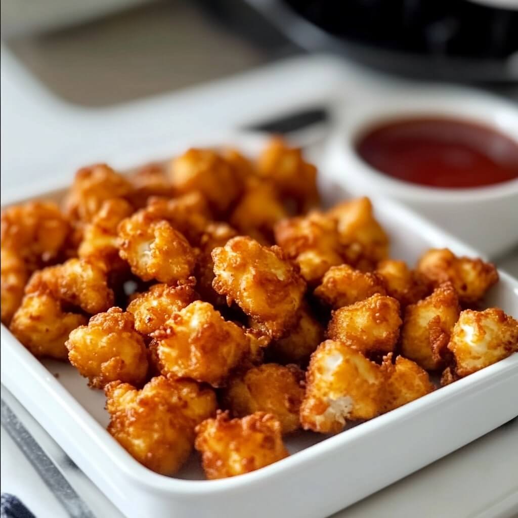 Freezer-Friendly Air Fryer Popcorn Chicken