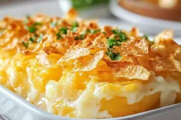 Funeral Potatoes Cheesy & Crispy Perfection