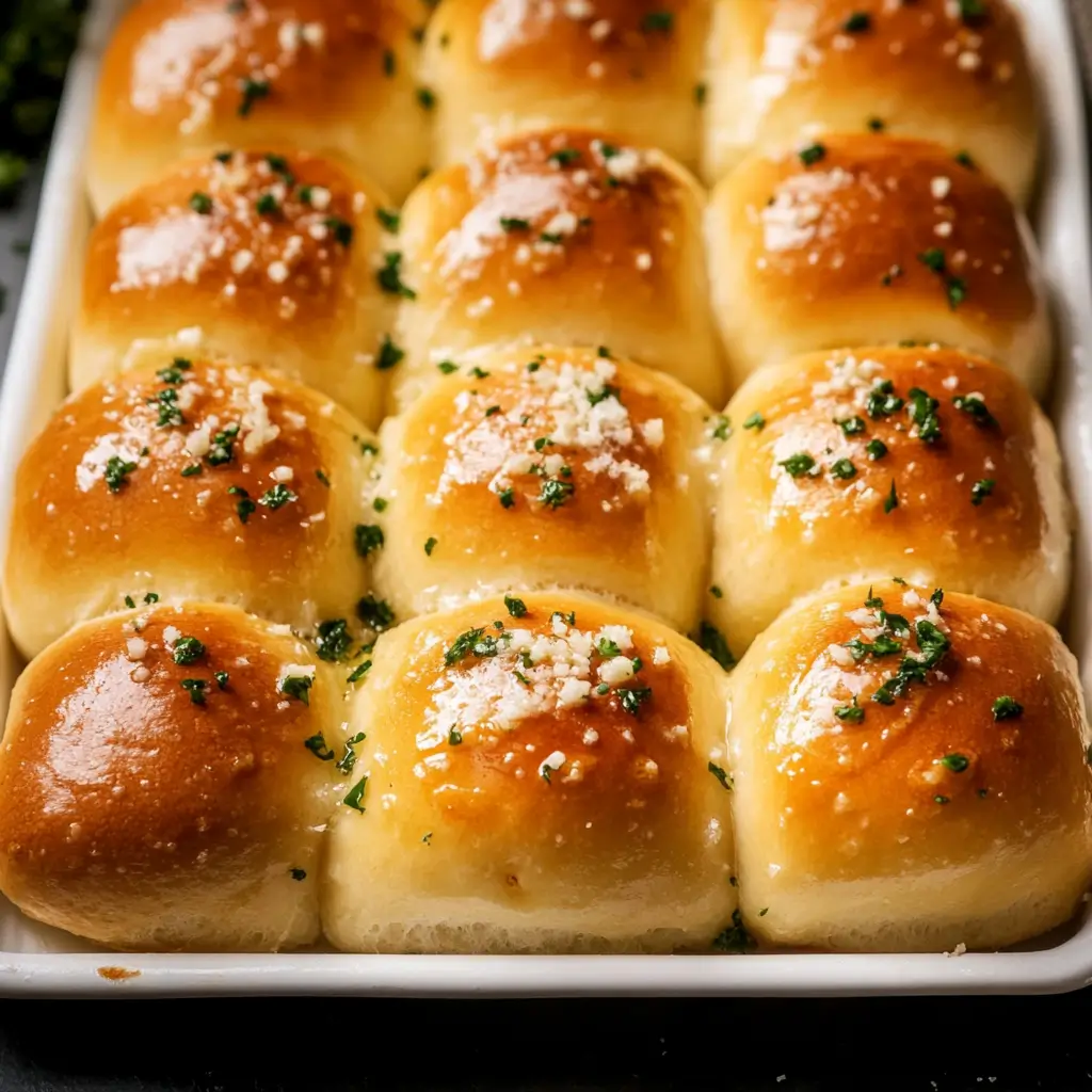 Garlic butter bread rolls recipe