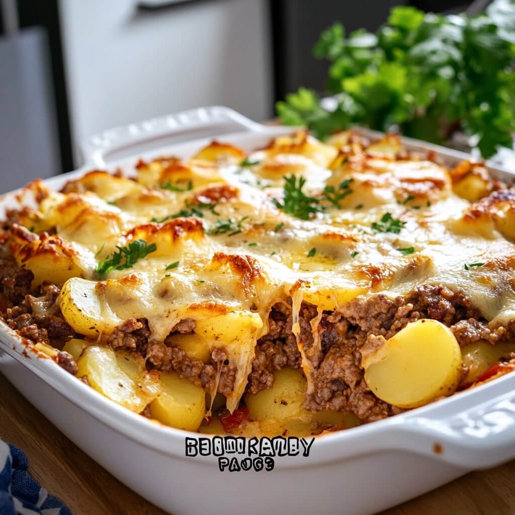 Gluten-Free Hamburger Potato Casserole