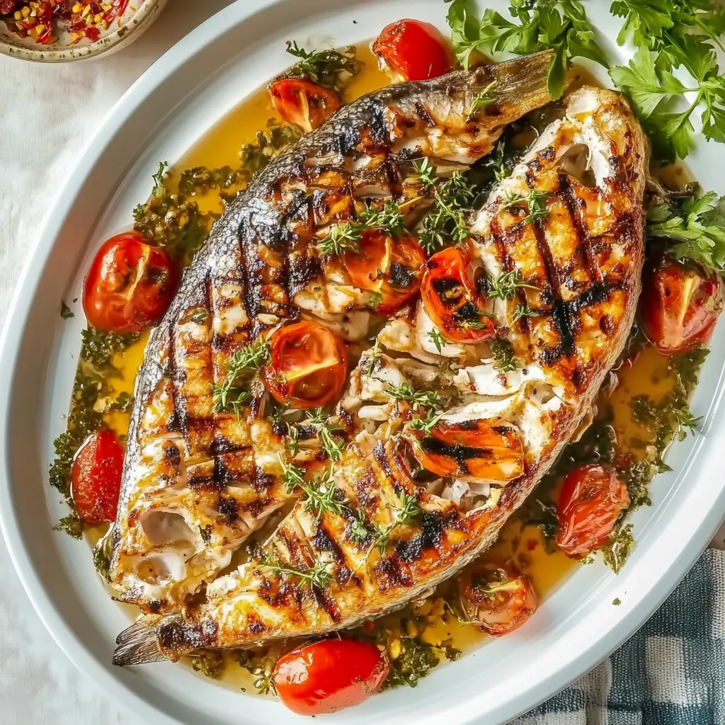Grilled Fish with Perfect Crispy Skin