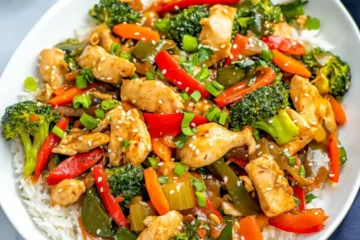 Healthy Instant Pot Chicken Stir Fry Recipe