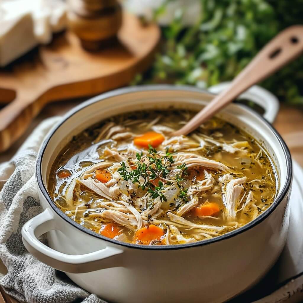 Hearty Chicken Noodle Soup Recipe
