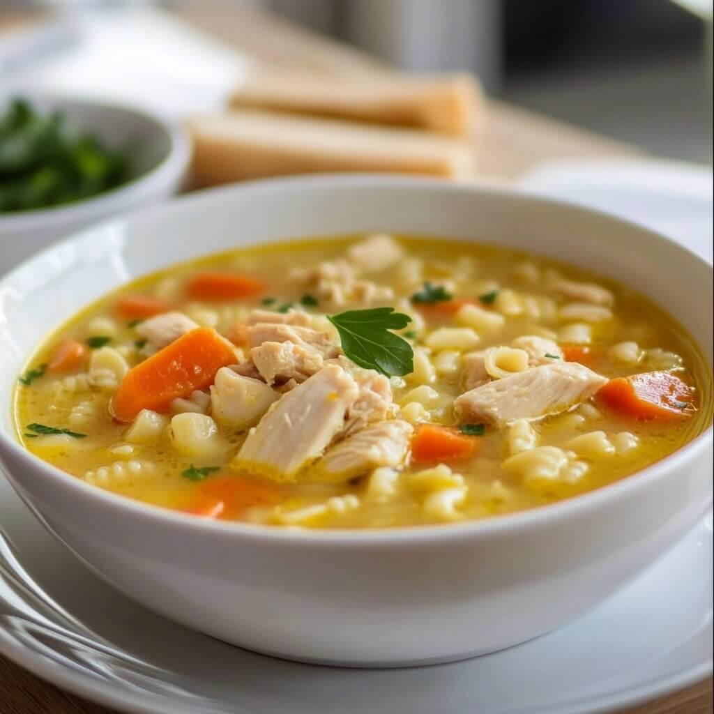 Hearty Chicken Soup for Cold Days