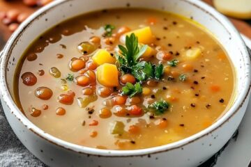 Hearty Ginger Soup with Lentils Recipe