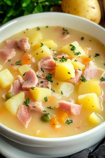 Hearty Ham and Potato Soup Recipe