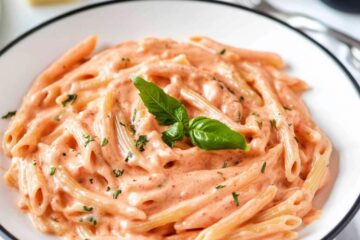 Hearty Pink Sauce Pasta with Parmigiano-Reggiano