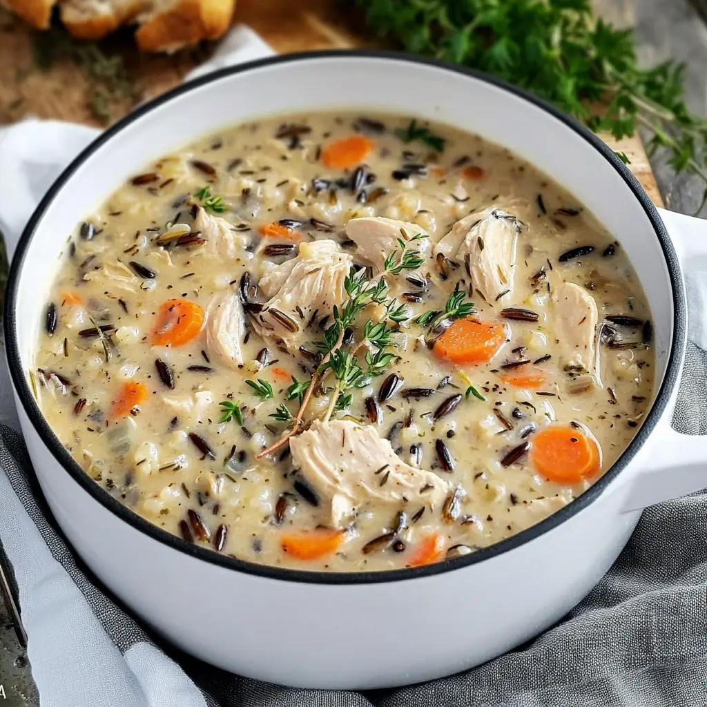 How to Make Chicken Wild Rice Soup from Scratch