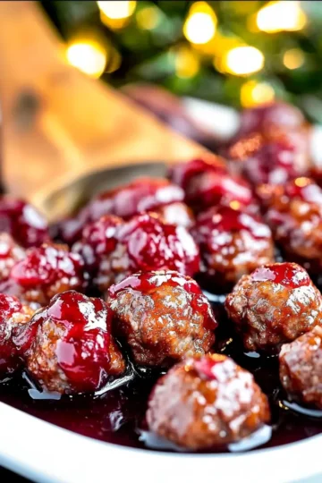 How to Make Christmas Cranberry Meatballs Step-by-Step Guide