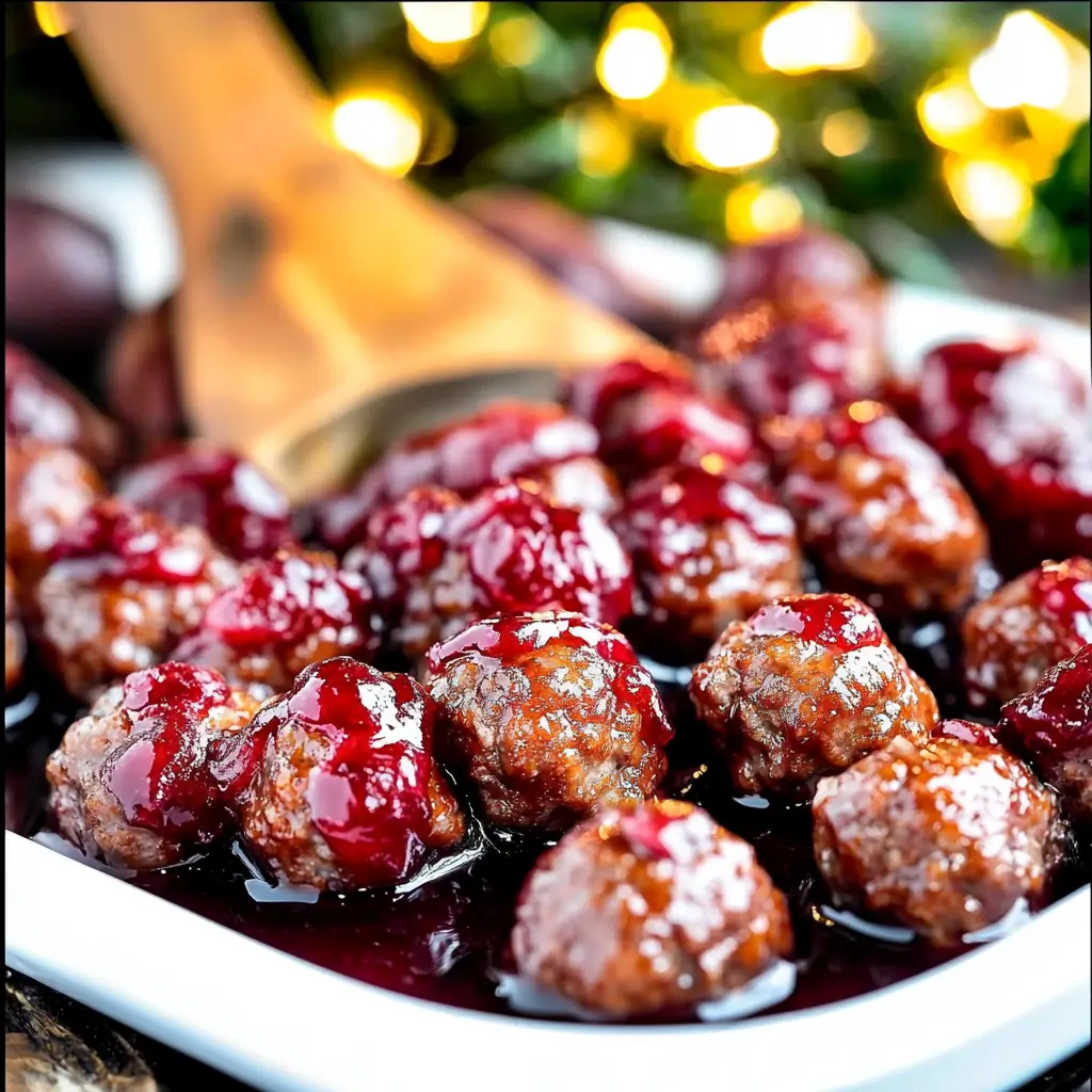How to Make Christmas Cranberry Meatballs Step-by-Step Guide