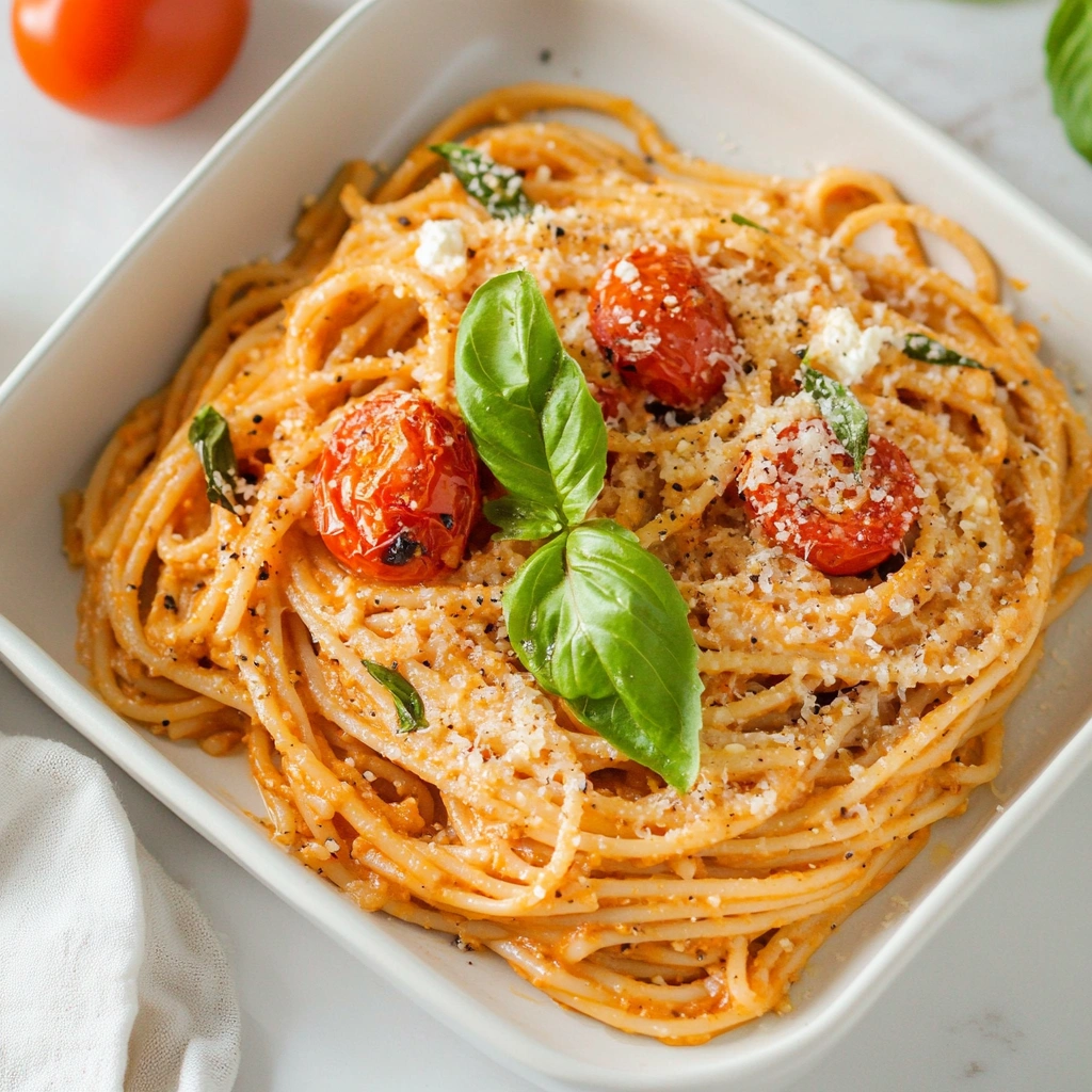 How to Make Roasted Tomato and Garlic Ricotta Pasta