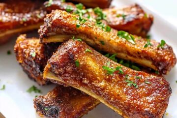 How to Make Juicy and Crispy Air Fryer Ribs