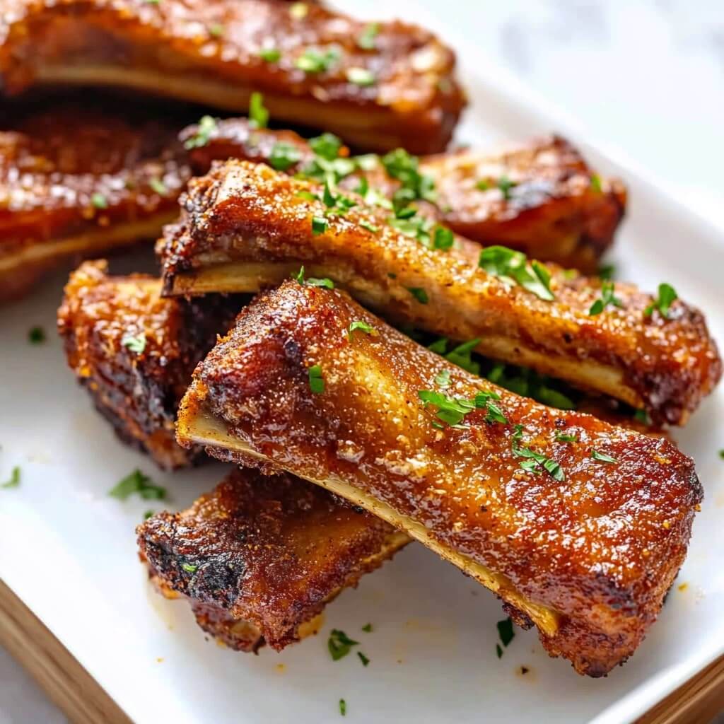 How to Make Juicy and Crispy Air Fryer Ribs