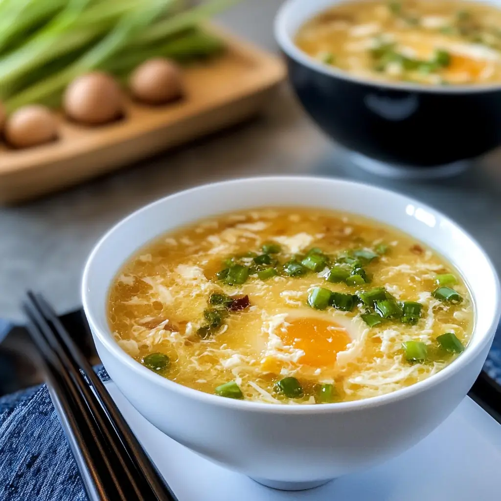 How to Make Silky Egg Drop Soup at Home